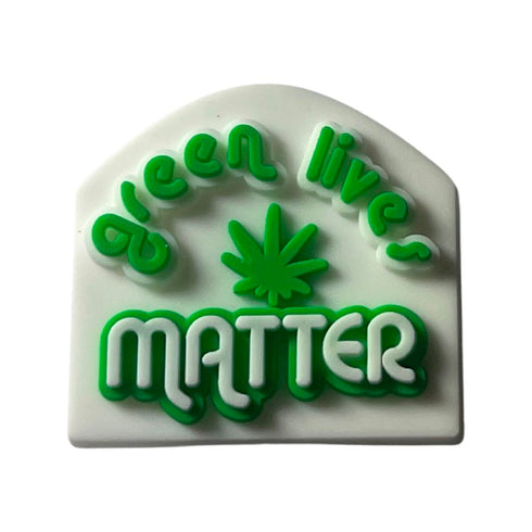 Green Lives Matter Shoe Charm Shoe Charm 420
